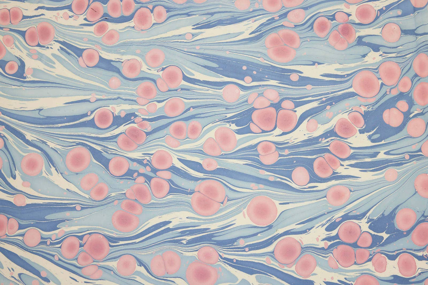 Hand Marbled Wrapping Paper Sheets - Cosmos Hydrangea