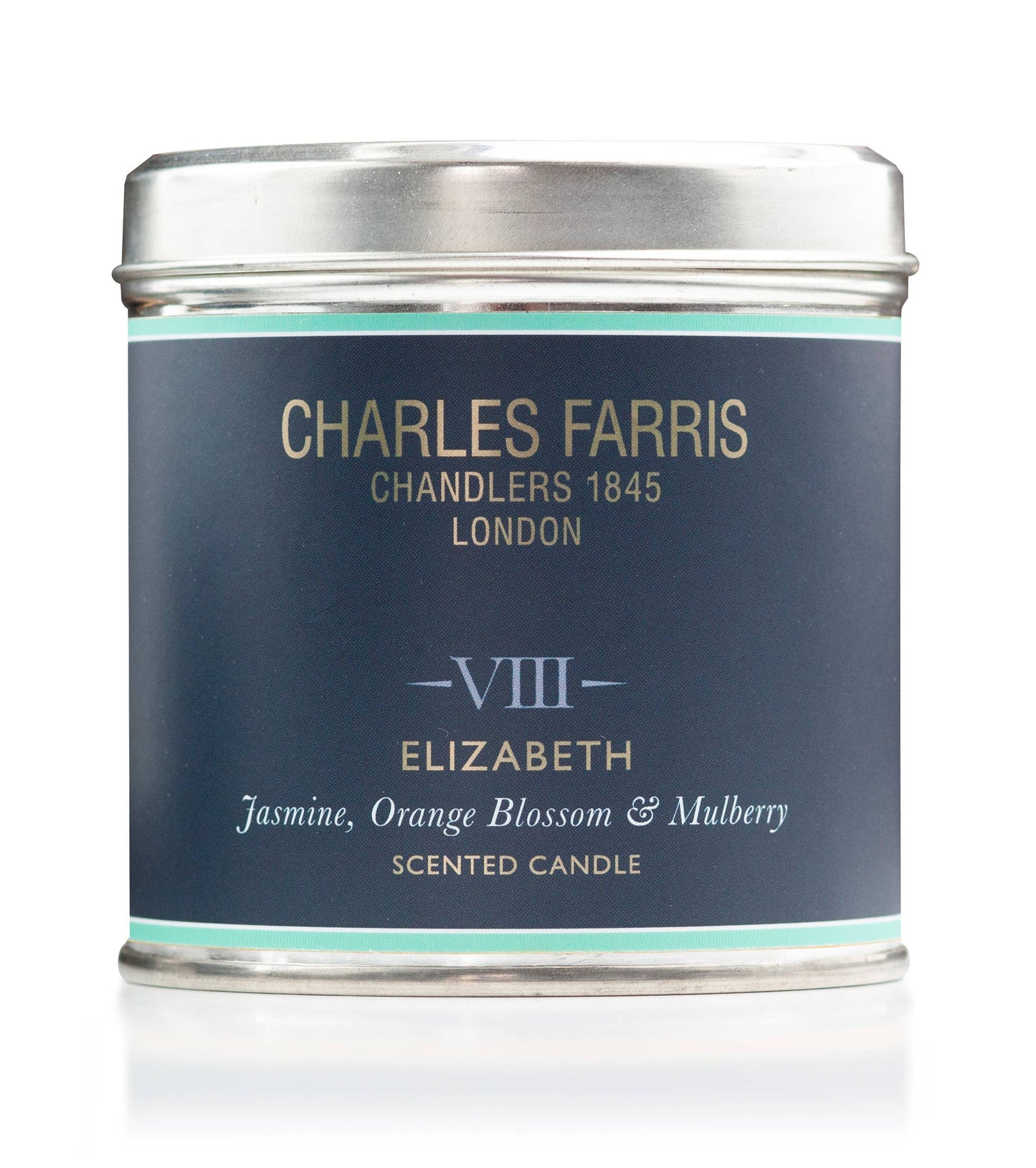 VIII Elizabeth Tin Candle