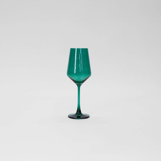 Emerald Green - Colored Wine Glass