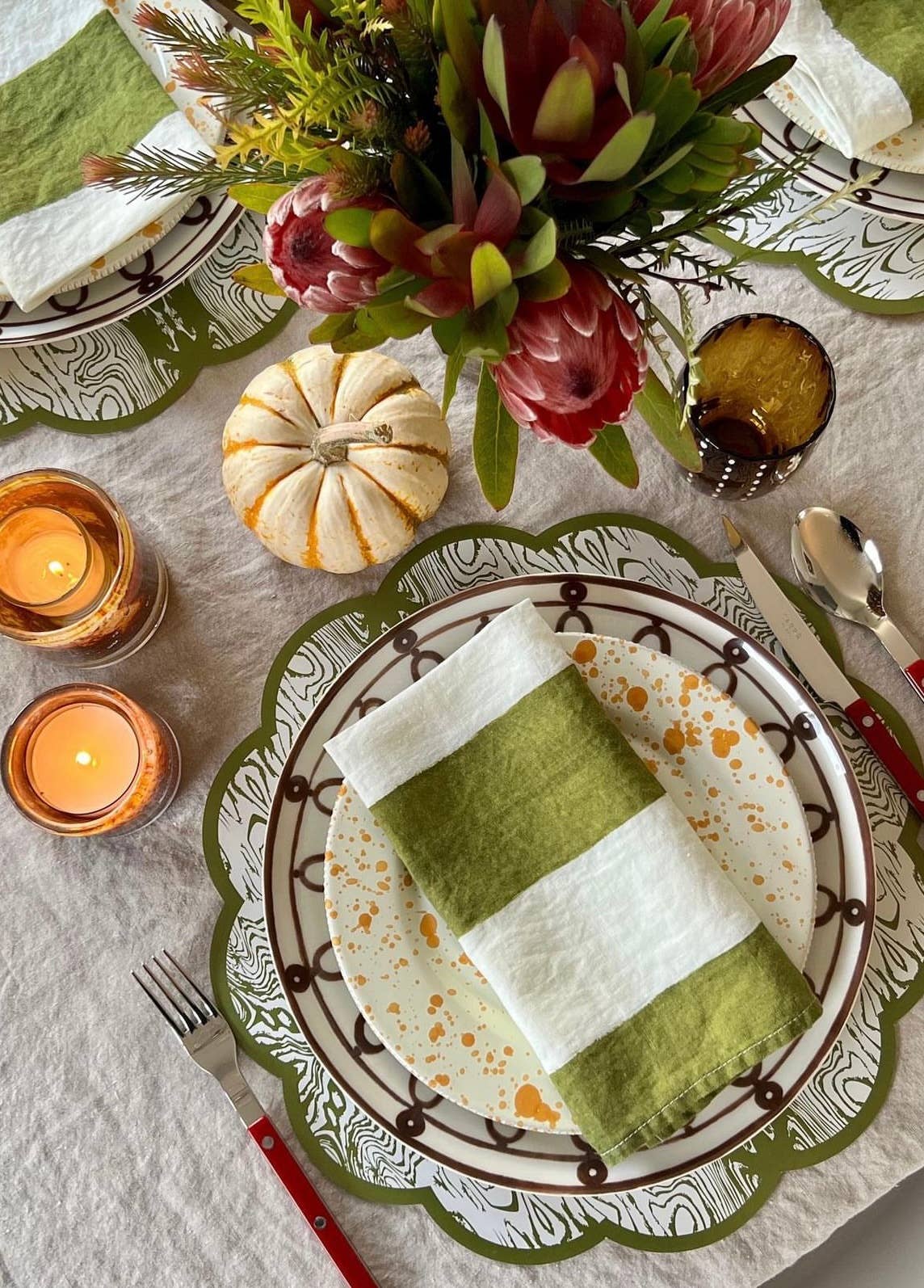 Wood x Cotton & Quill Paper Placemats