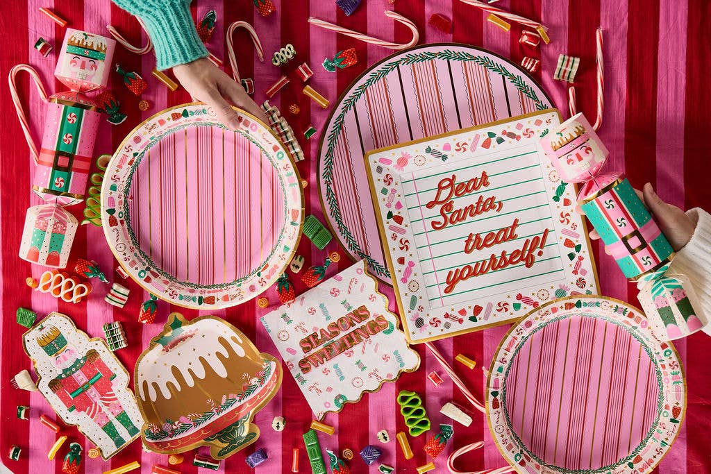 Peppermint Party Dinner Plate