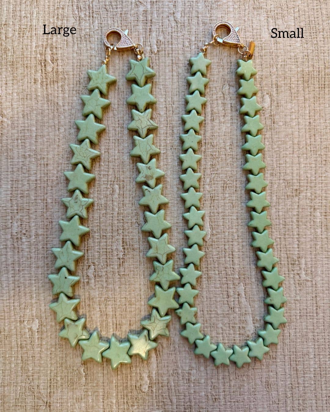 Sea Star Necklace - Large - Green