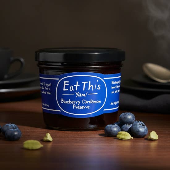 Blueberry Cardamom Preserve