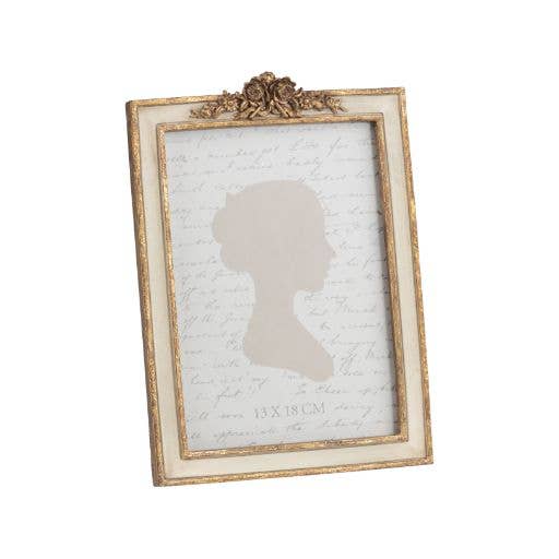 Painted resin frame 5x7