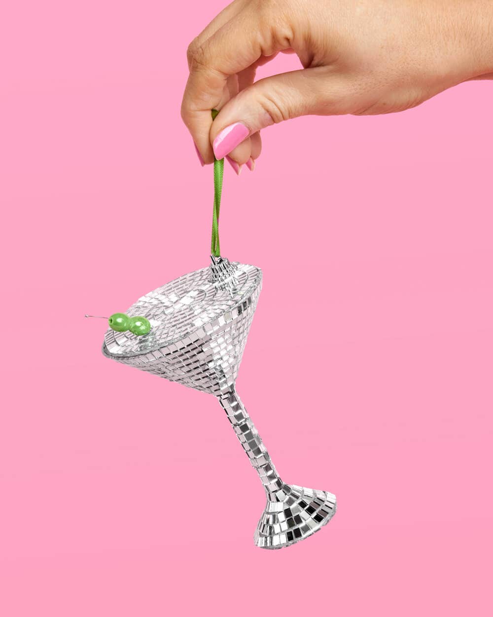 Disco Martini Ornament