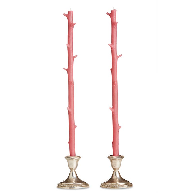 Stick Candles Hickory / Pair: Sour Apple