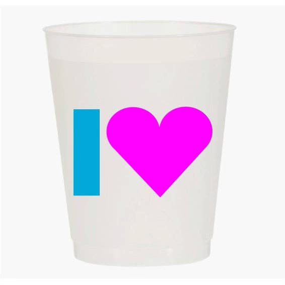 “I 💙 MAHJ” FROST FLEX CUPS