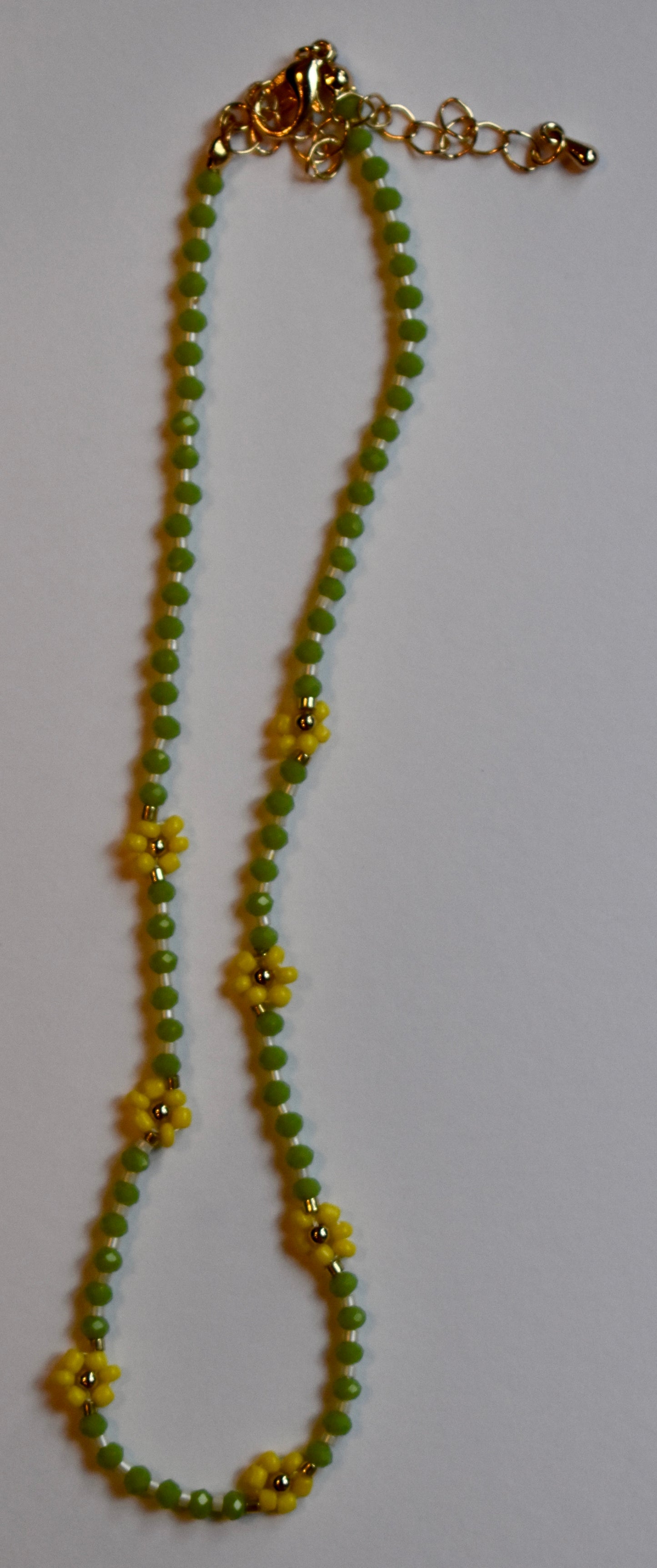 Beaded Flower Necklace