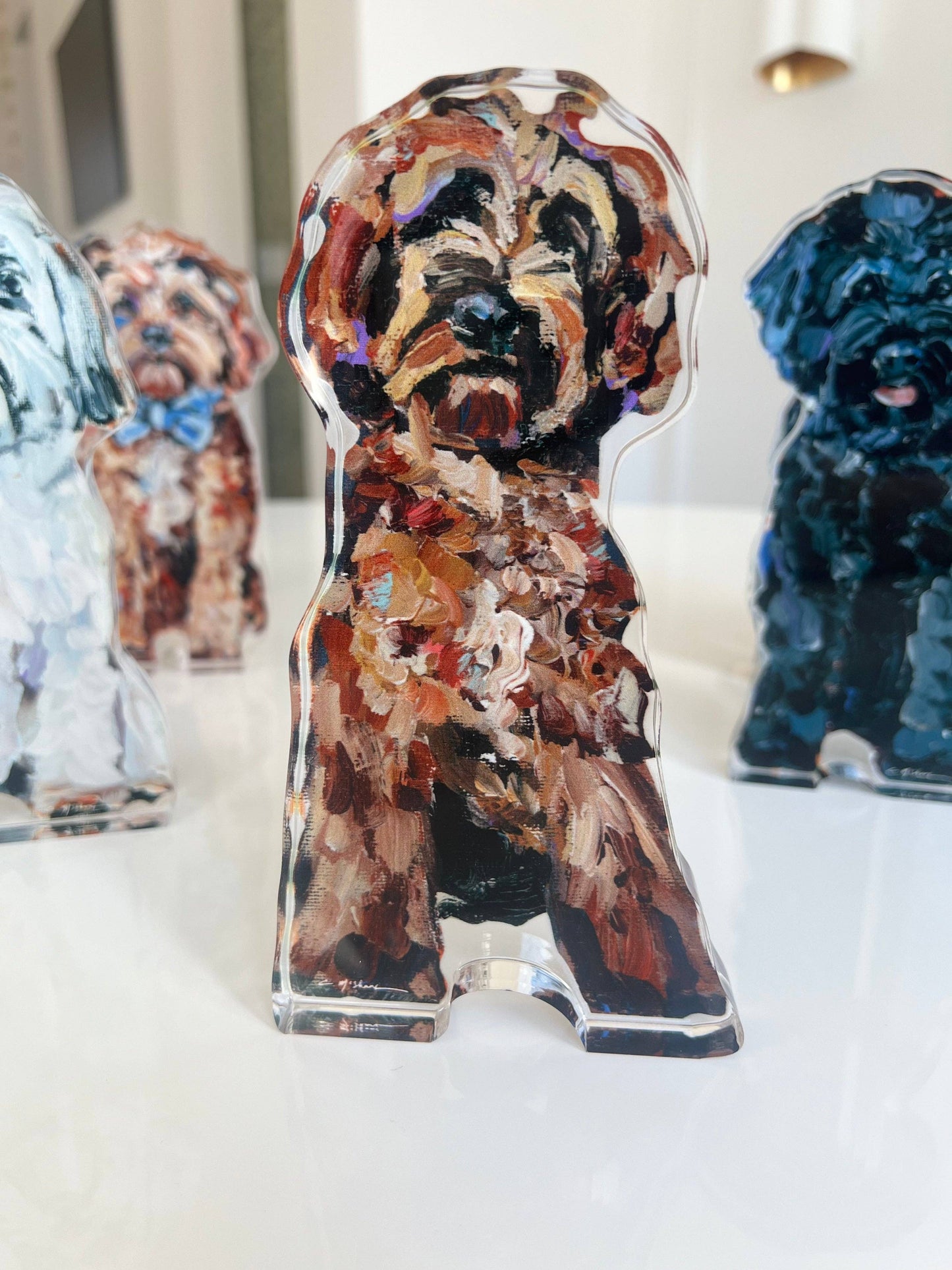 Goldendoodle Red acrylic