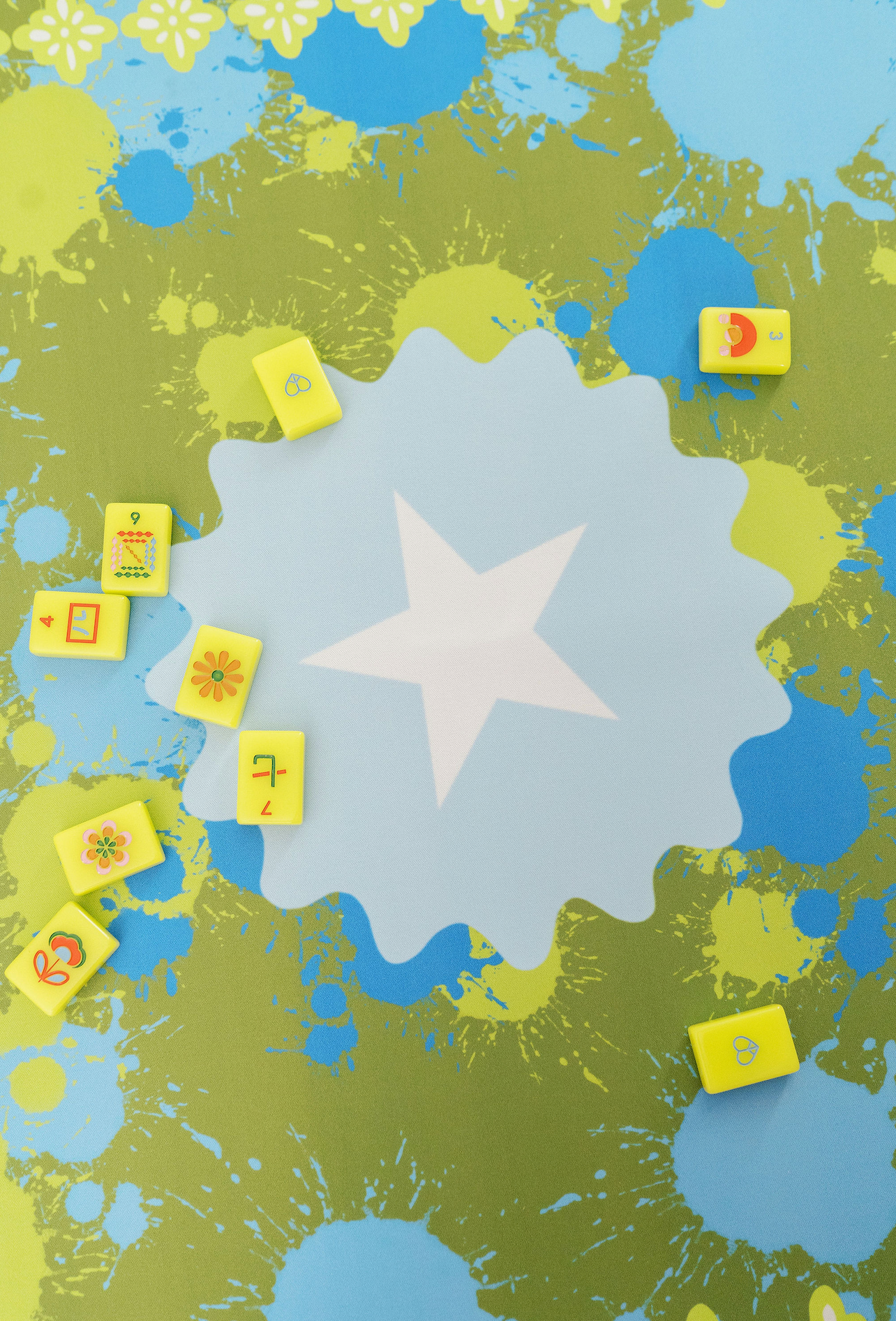 Fête Papier Mahjong Mats 