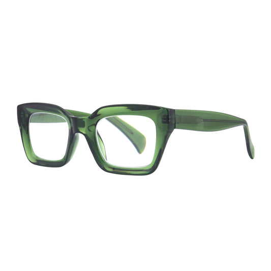 Sophie | Transparent Green | Blue Light: 2.50