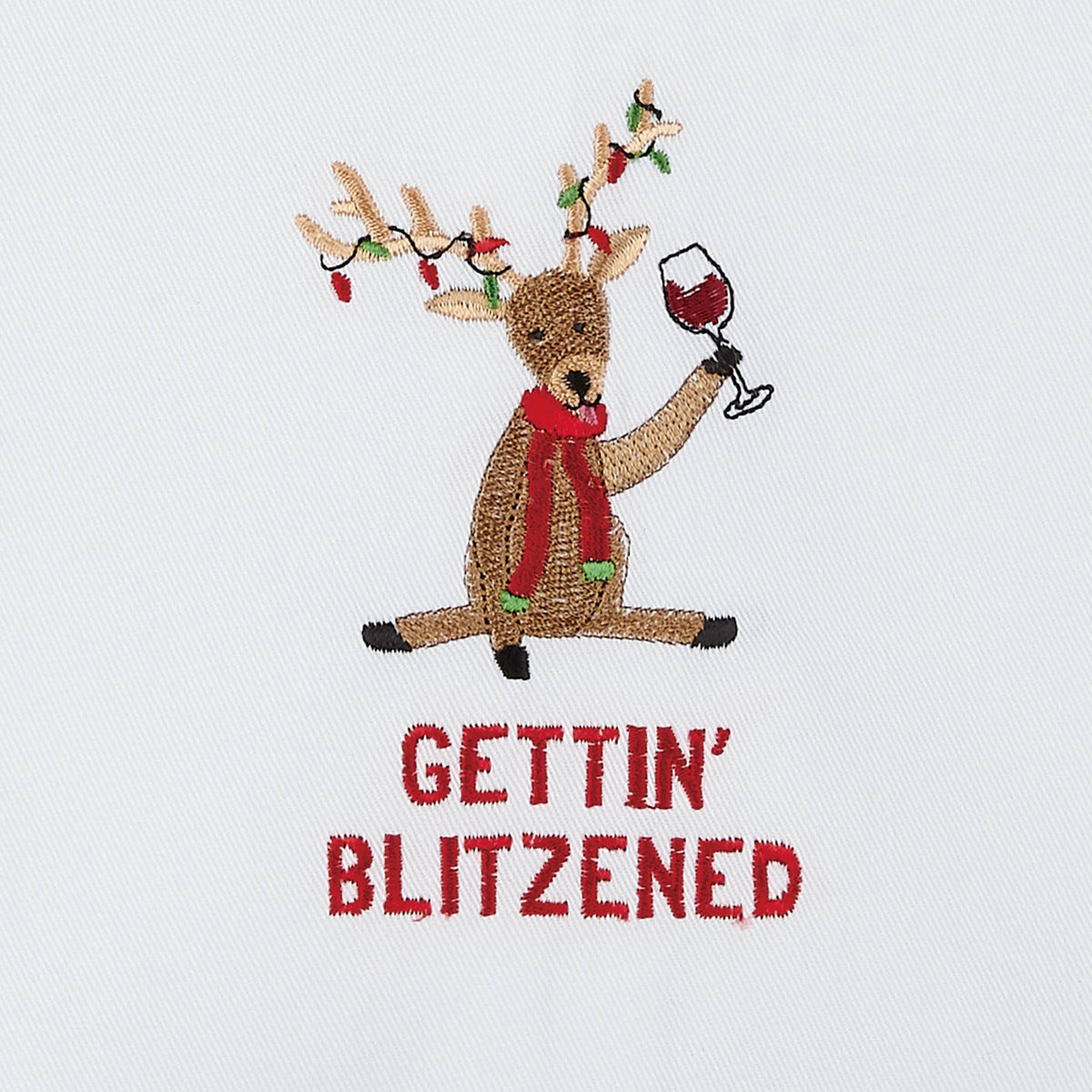 Gettin Blitzened Kitchen Towel