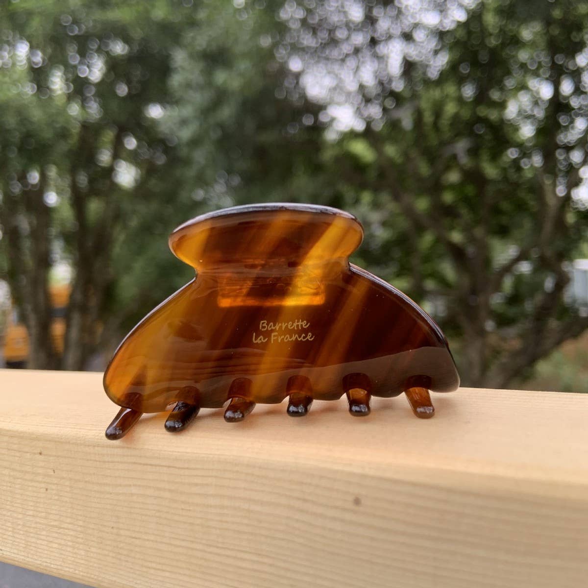 Floral Acetate Hair Clip