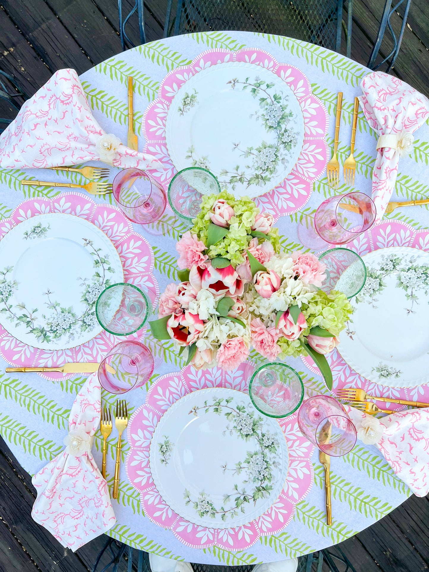 English Garden Paper Placemats