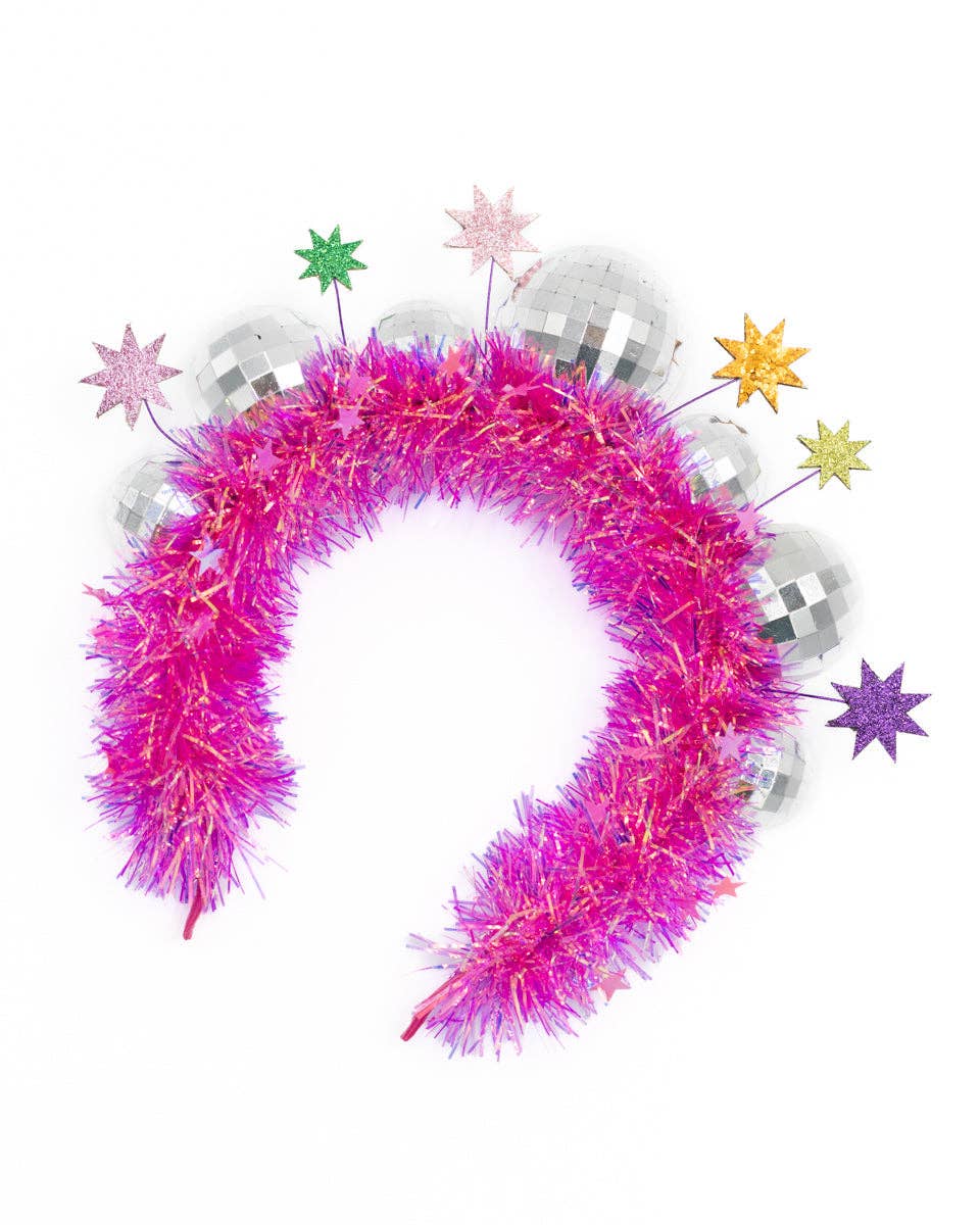 Pink Disco Headband