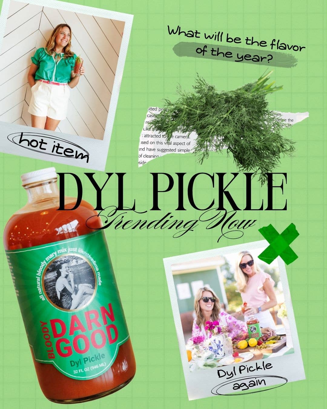 Dyl Pickle Bloody Mary Mix - 32oz