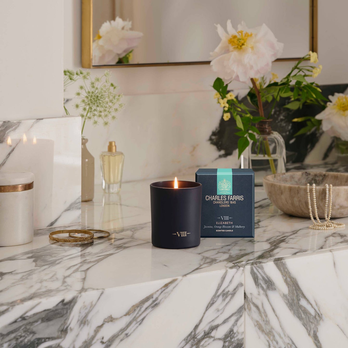 VIII Elizabeth Candle