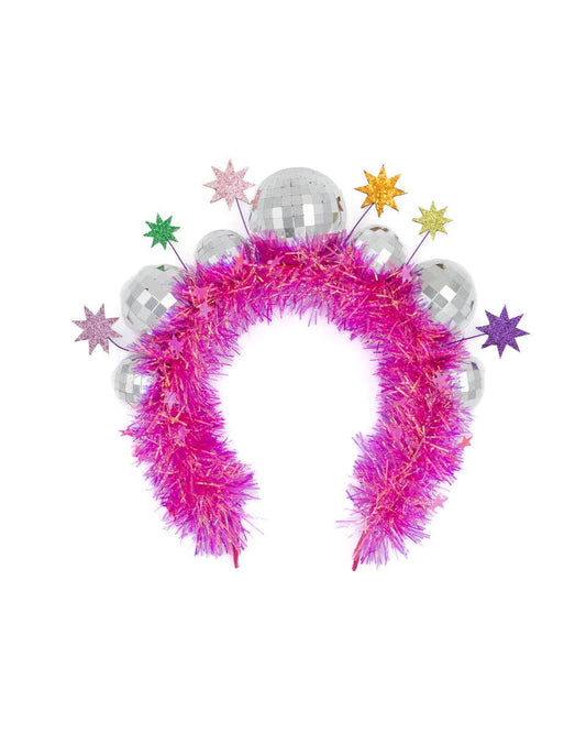 Pink Disco Headband