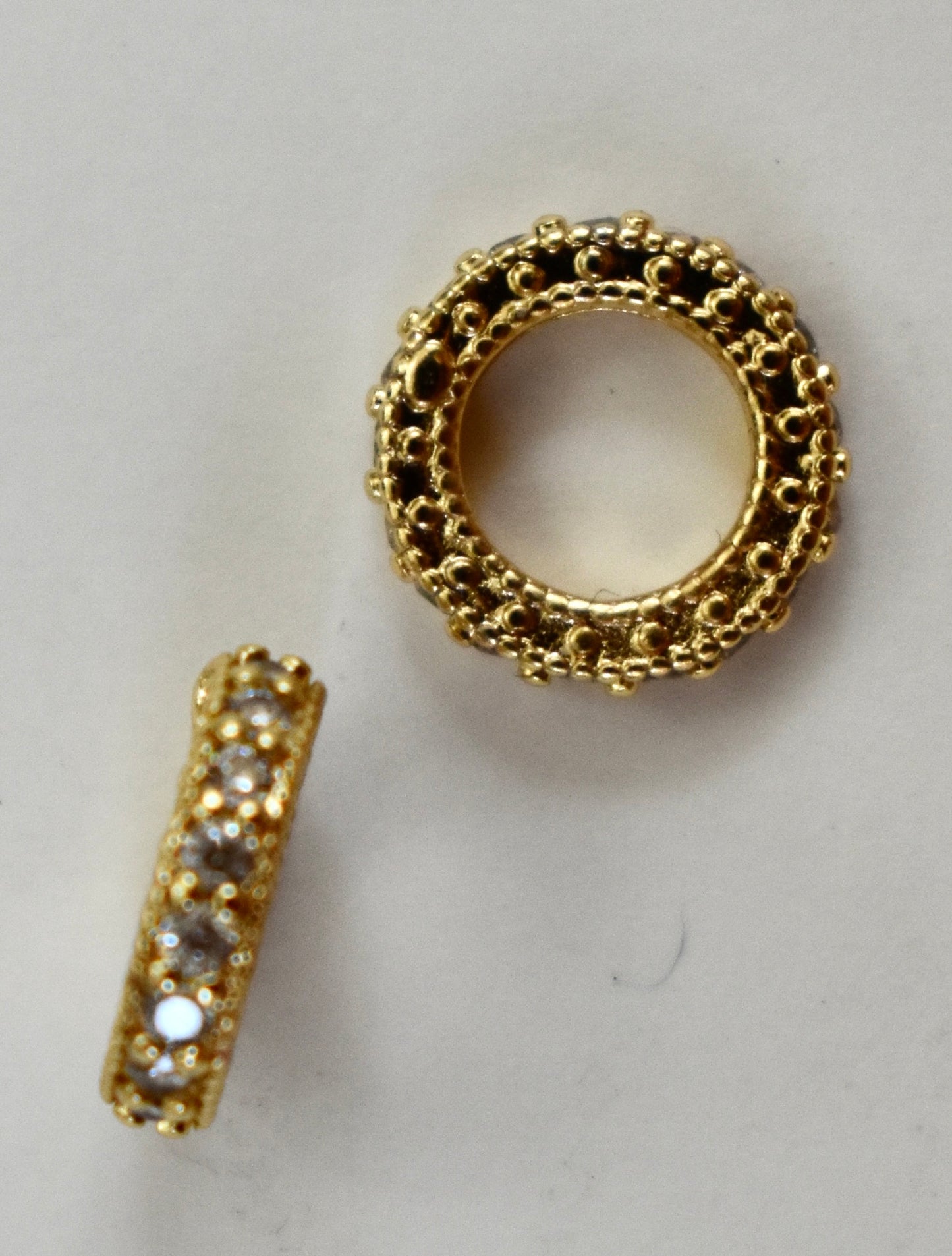 Diamond Spacer Charm