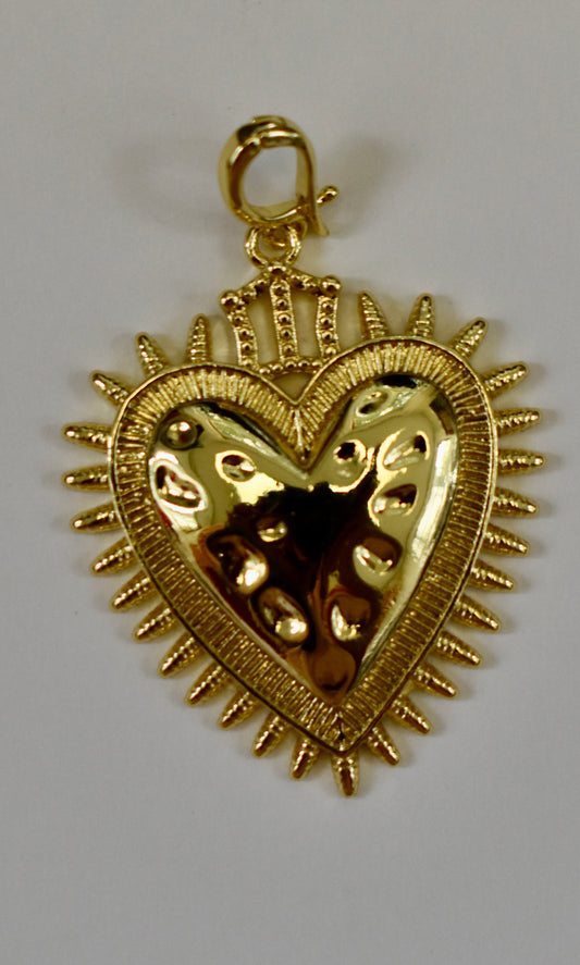 Large Heart Charm