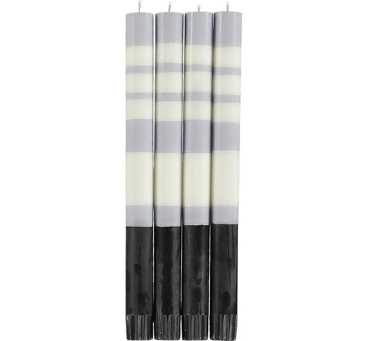 Striped 10" Candle