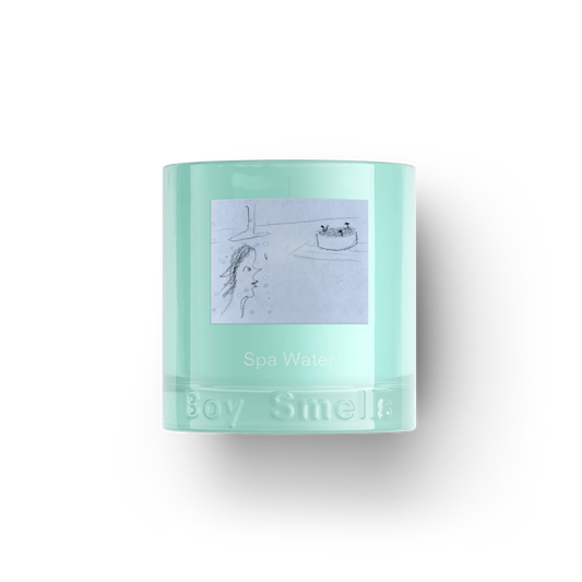 Spa Water Soy Candle