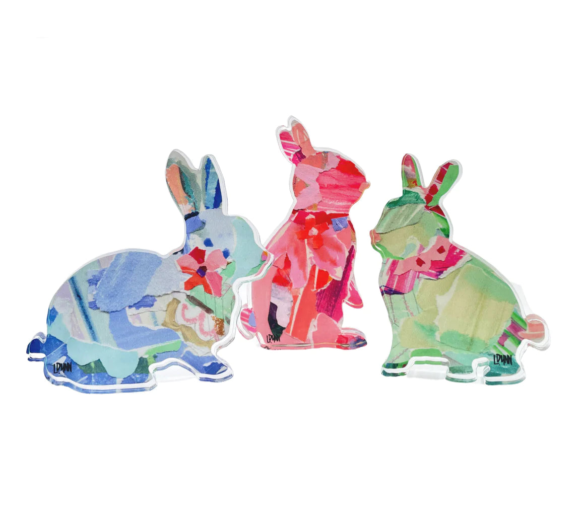 Acrylic Bunnies - Colored