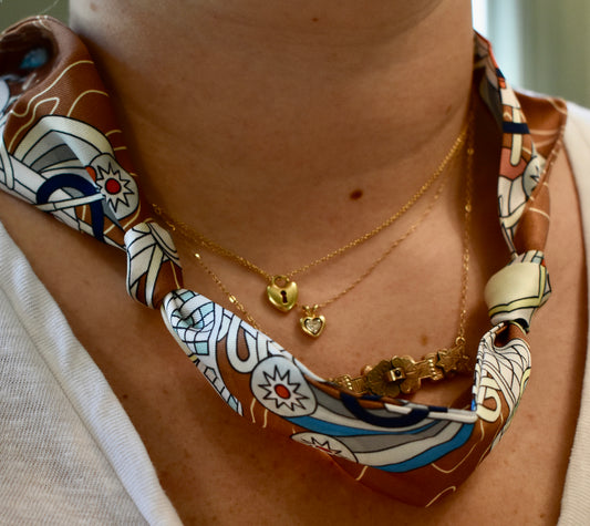 Starships Scarf Necklace