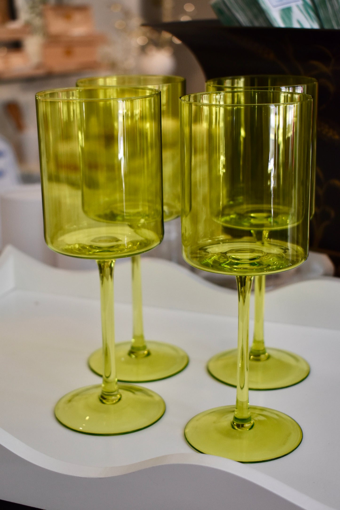 Maggie Citron Wine Glass