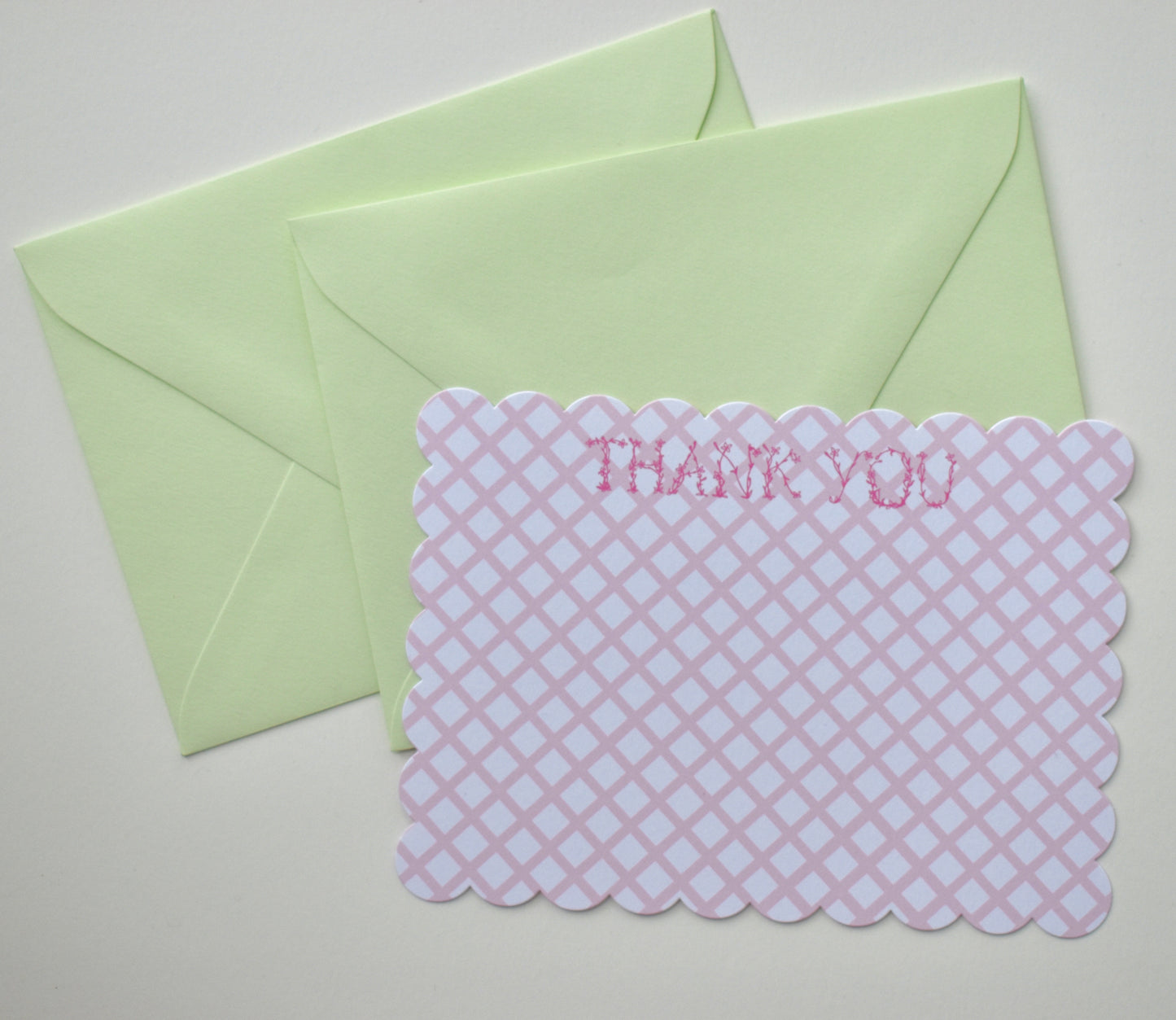 "Thank You" Note Cards & Envelopes