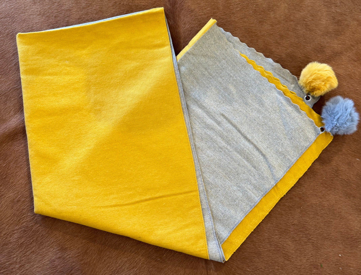 Mustard Cashmere Scarf