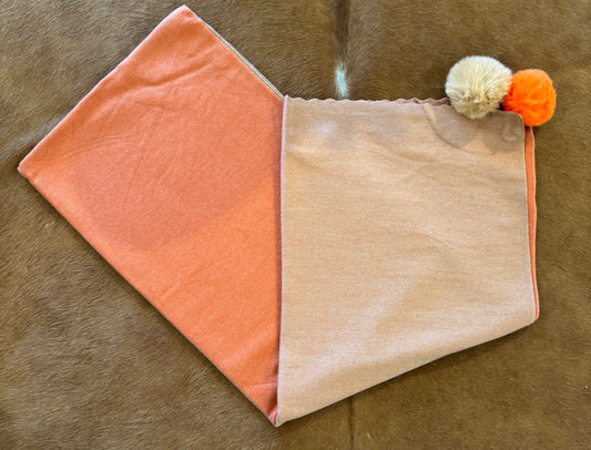 Coral Cashmere Scarf