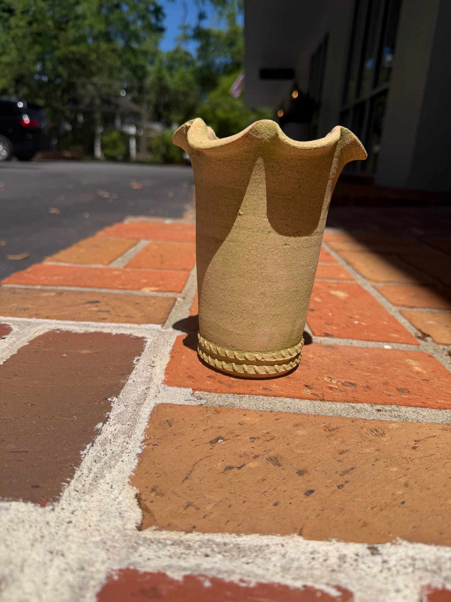 Tall Herb Clay Pots- Verde Natural