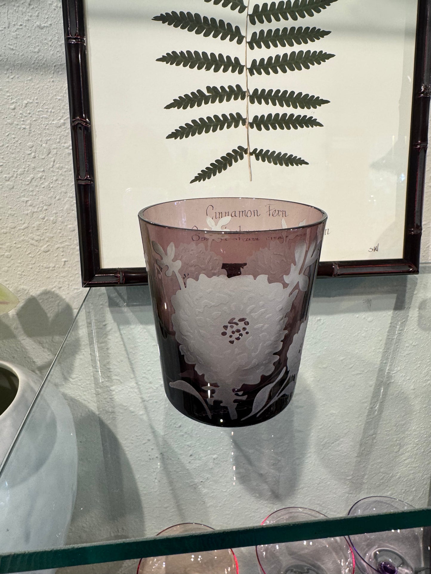 Tumbler Peony Glasses