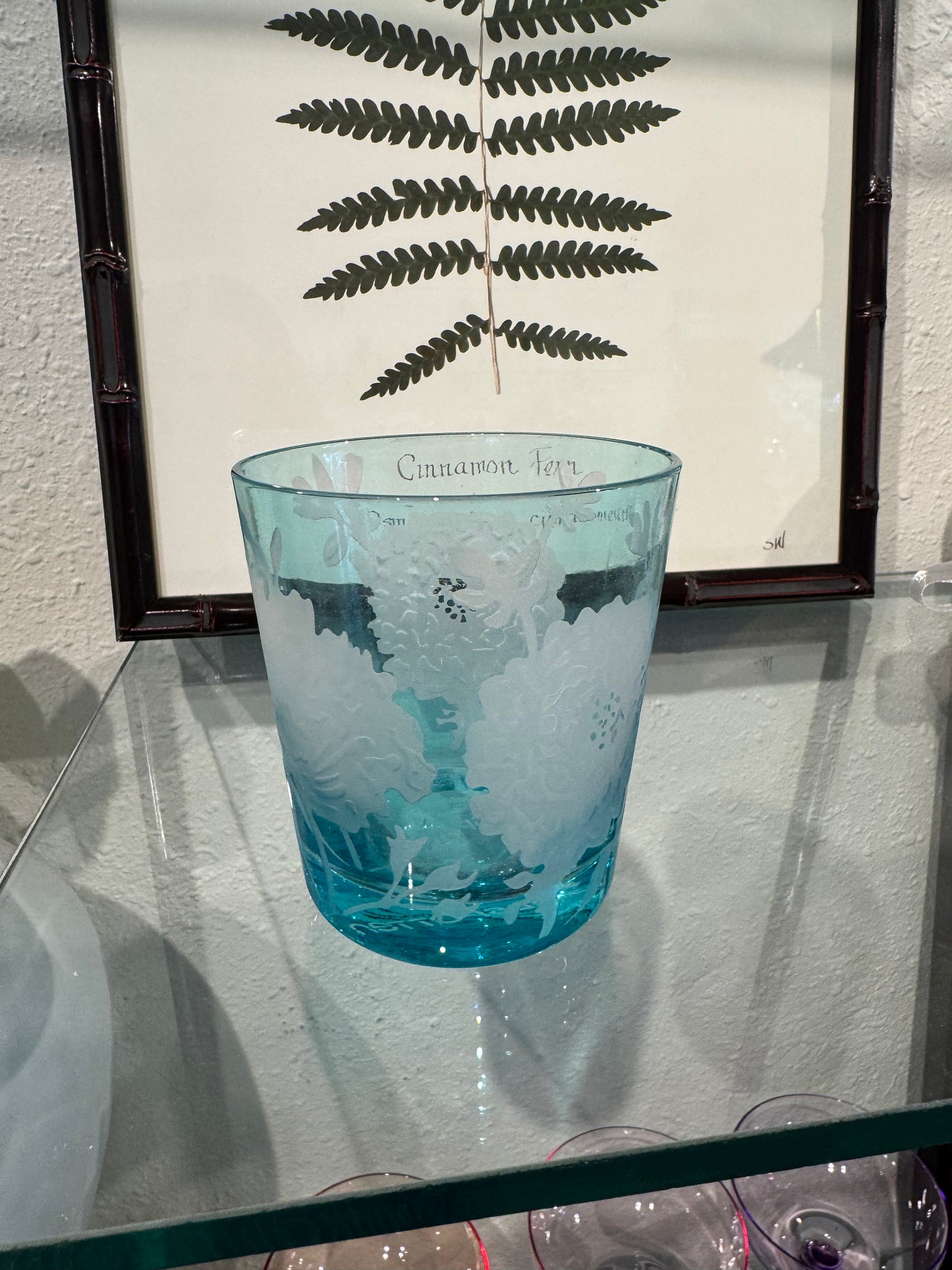 Tumbler Peony Glasses