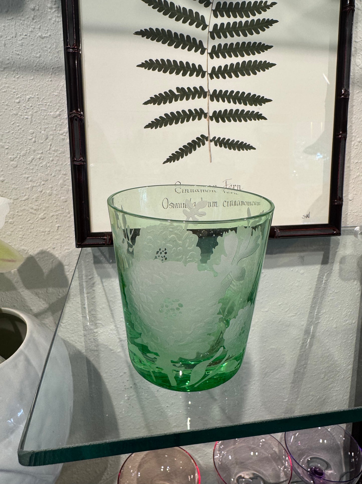 Tumbler Peony Glasses