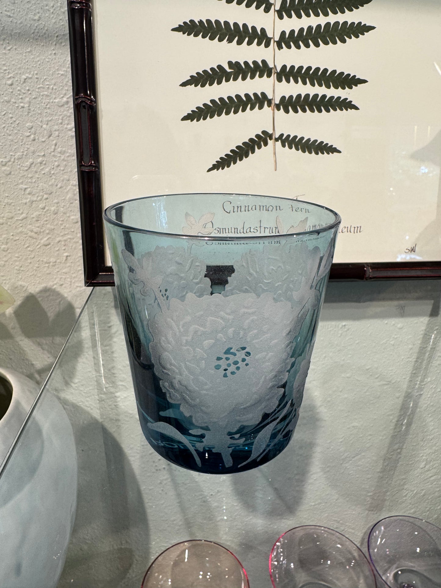 Tumbler Peony Glasses