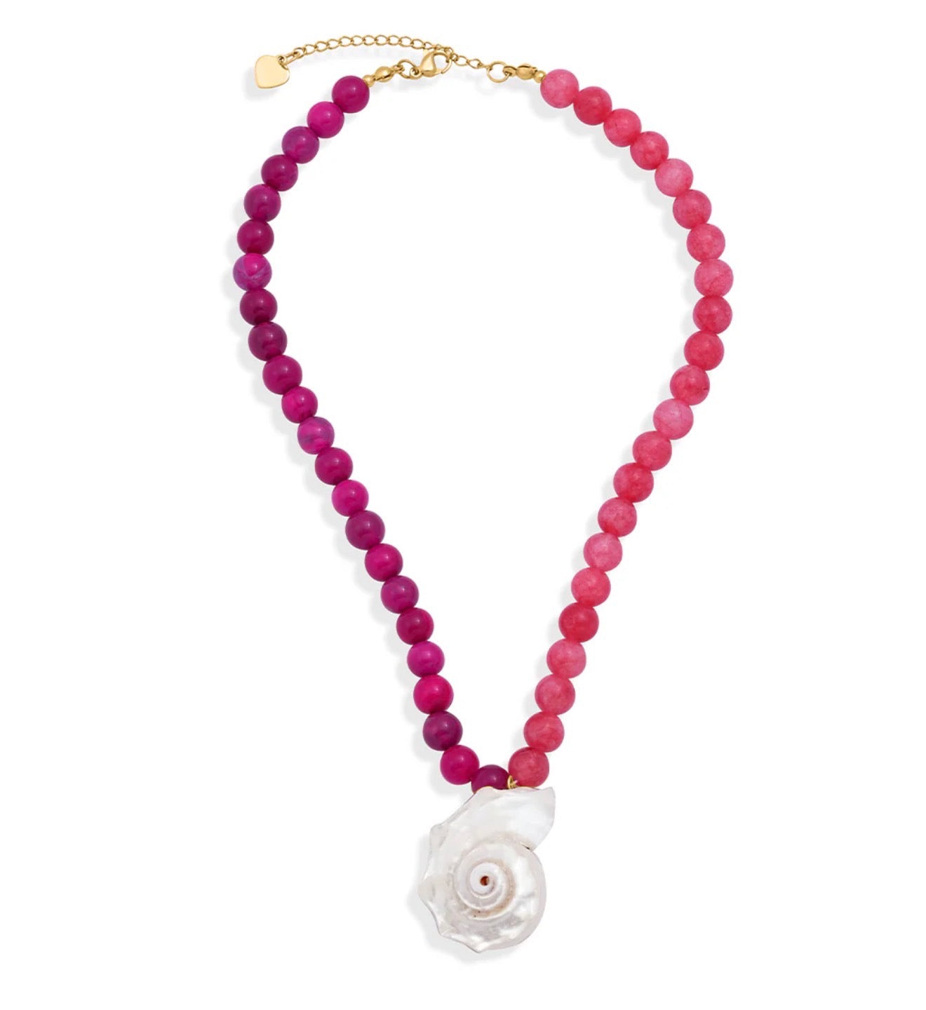Pink Shell Necklace