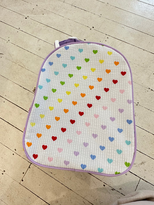 Rainbow Hearts Lunch Box