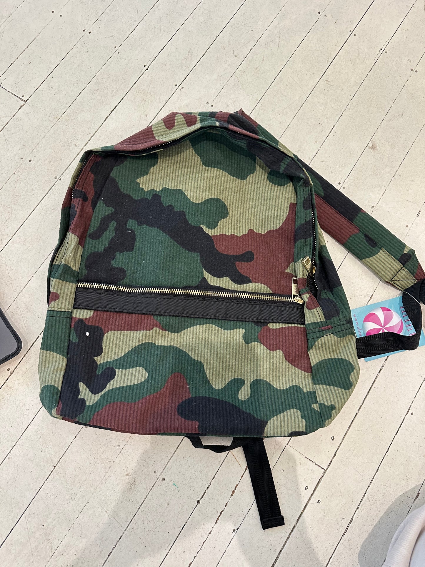 Camo Backpack