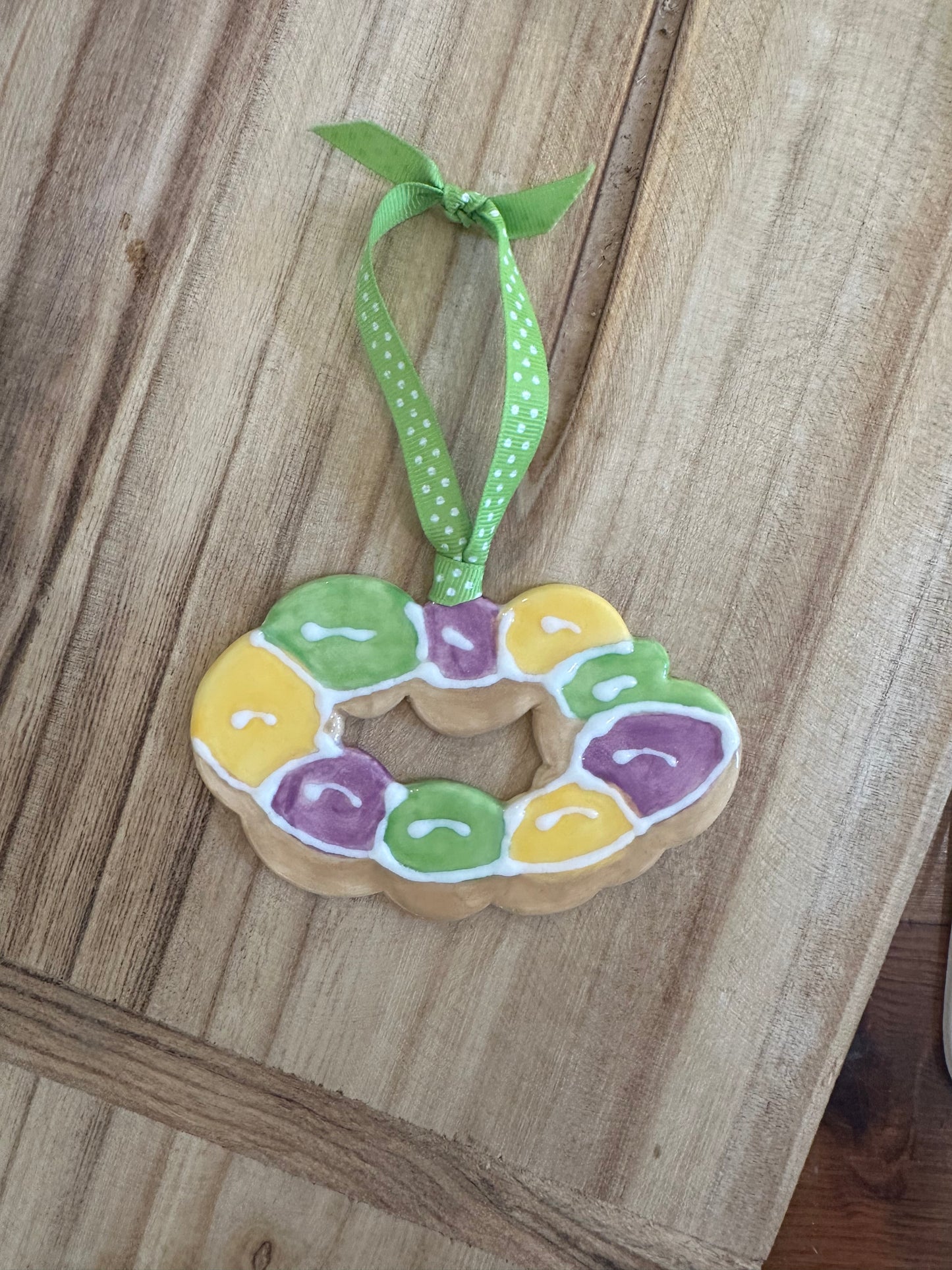 King Cake ornament