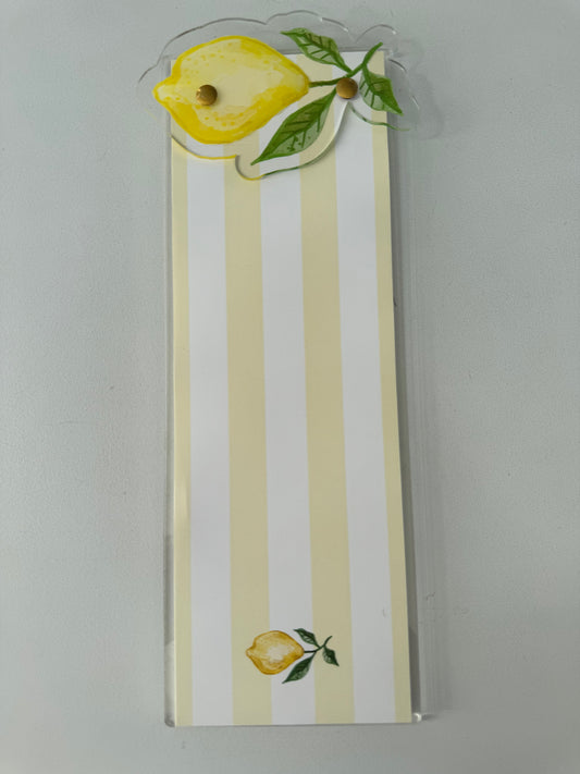 Lemon Skinny  Notepad