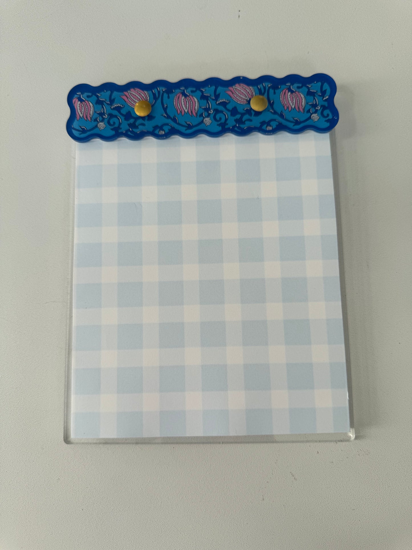 Blue Tulip Notepad
