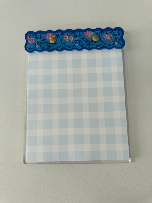Blue Tulip Notepad