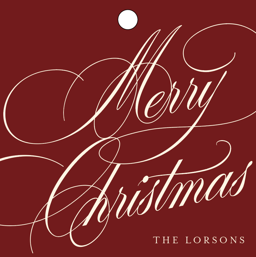 The Lorson Tag- Red