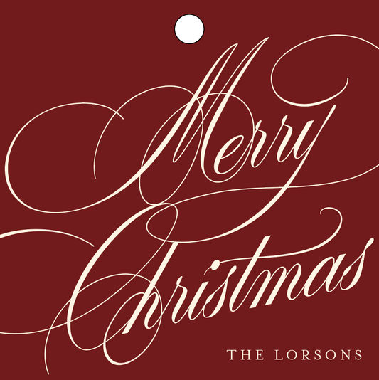 The Lorson Tag- Red