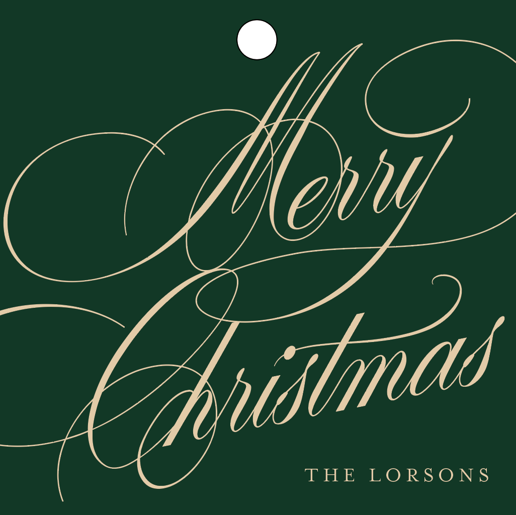 The Lorson Tag- Green