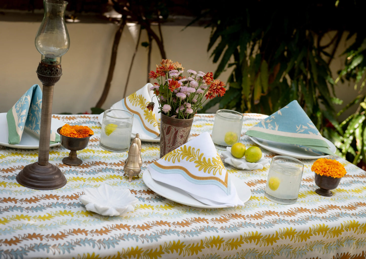 Leyla Tablecloth-Sungold