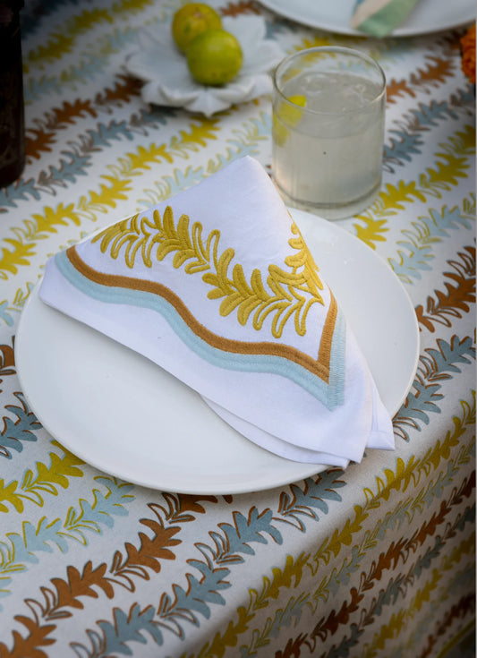 Palmerie Napkins-Sungold-set of 4