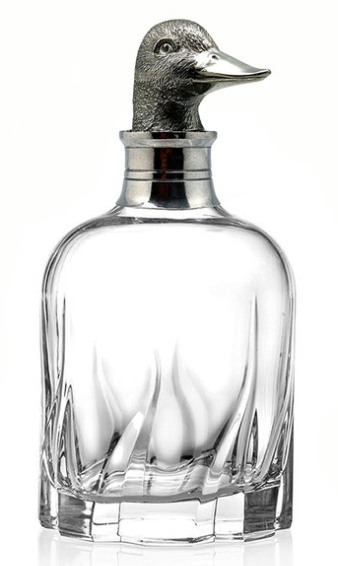 Crystal Whiskey Decanter Classic-Duck